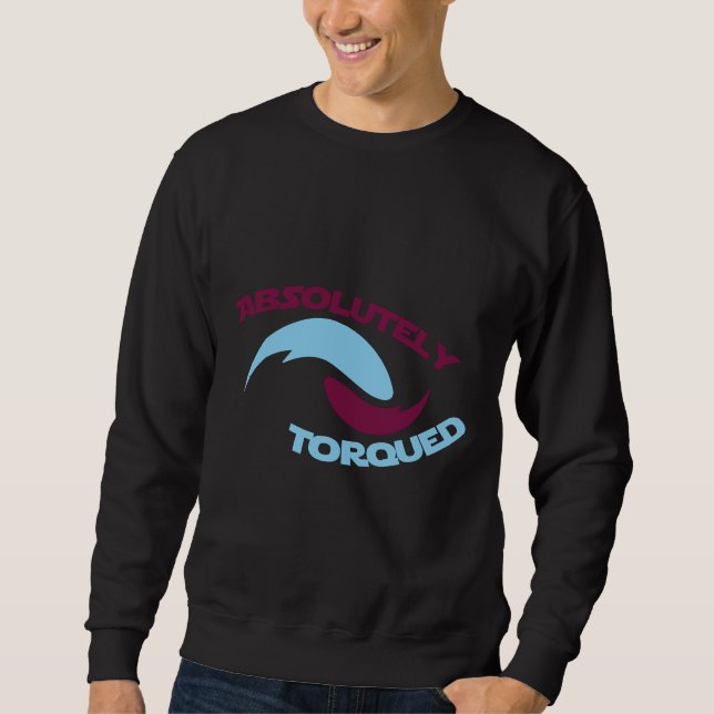 Sweatshirt Poisson Absolument Torqué (Devant)