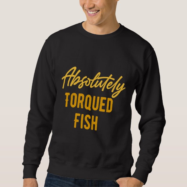 Sweatshirt Poisson Absolument Torqued directement zooté (Devant)