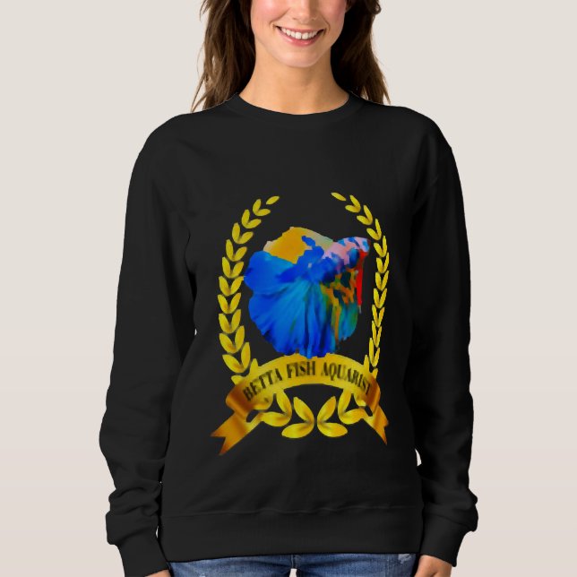 Sweatshirt Poisson Aquaris (Devant)