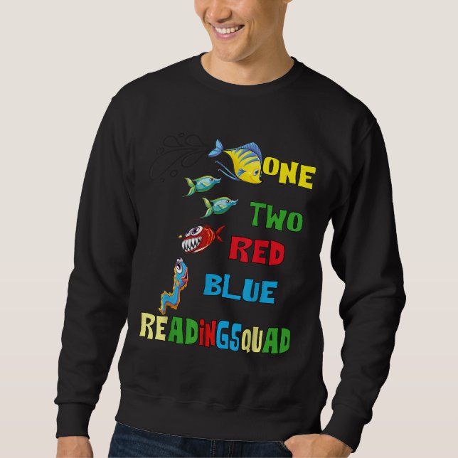 Sweatshirt Poisson bleu (Devant)