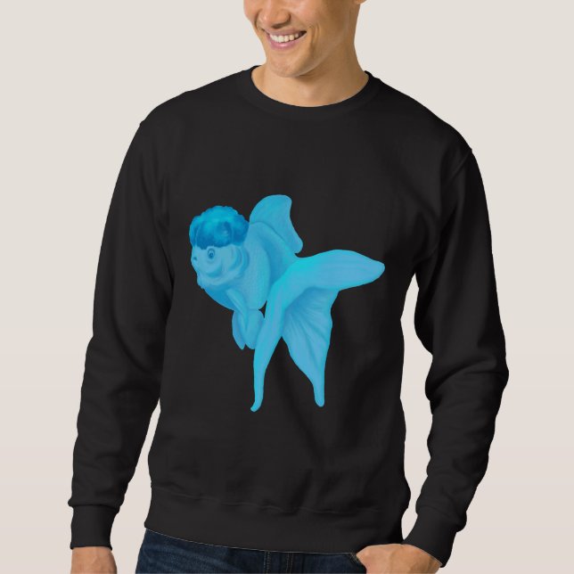Sweatshirt Poisson bleu 78 (Devant)