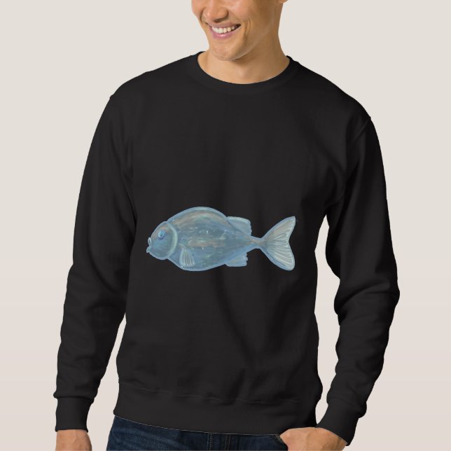 Sweatshirt Poisson bleu 79 (Devant)
