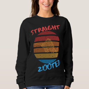 Sweatshirt Poisson carré droit