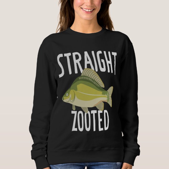 Sweatshirt Poisson carré droit complètement torqué (Devant)