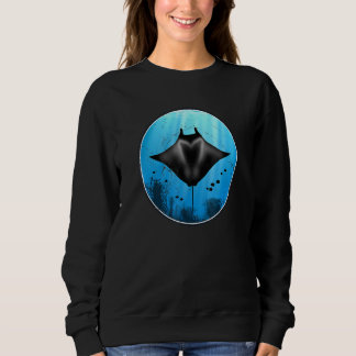Sweatshirt Poisson Et Rayon Manta Géants