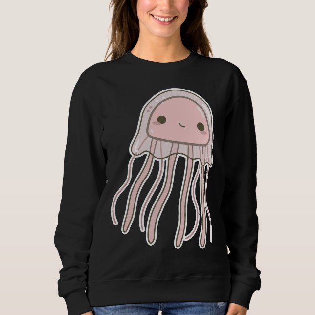 Sweatshirt Poisson Jellyfish 93 (Devant)