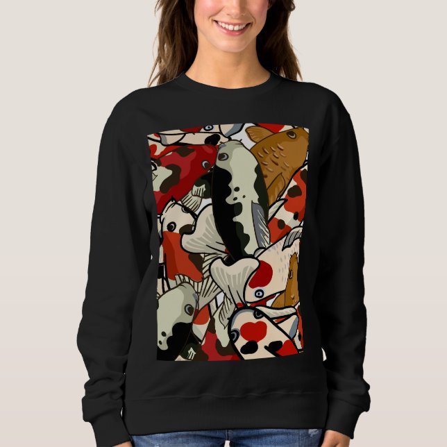 Sweatshirt Poisson Koi 314 (Devant)