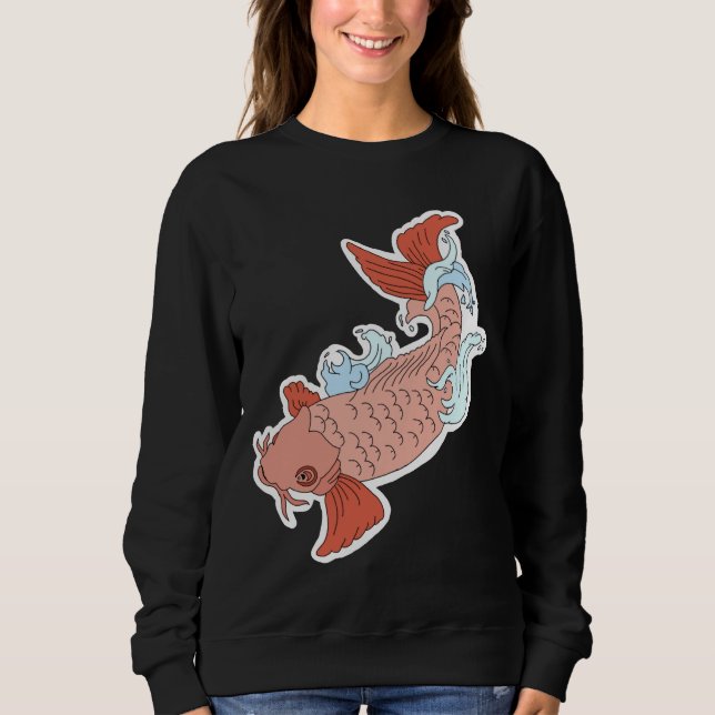 Sweatshirt Poisson Koi 329 (Devant)