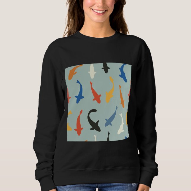 Sweatshirt Poisson Poisson Gator (Devant)