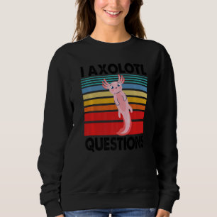 Sweatshirt Poisson Salamandre animal aquatique I Axolotal Que