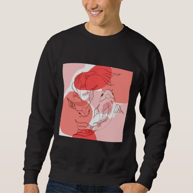 Sweatshirt Poisson Scoop (Devant)