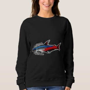 Sweatshirt Poisson Tetra néon