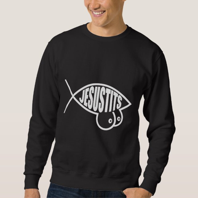 Sweatshirt Poisson Tit (Devant)