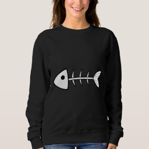 Sweatshirt Poissons Blancs