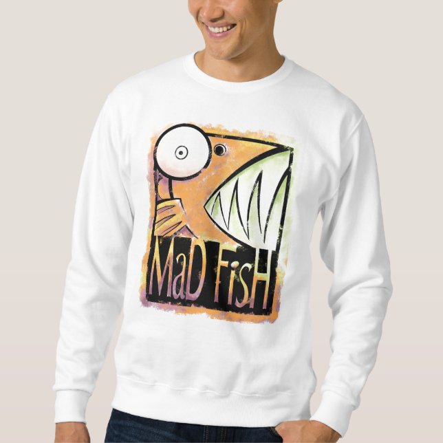 Sweatshirt Poissons fous (Devant)