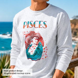 Sweatshirt Poissons Zodiaque Horoscope Eau Signe Astrologique