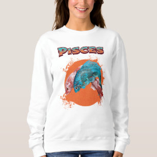 Sweatshirt Poissons Zodiaque Horoscope Signe d'Eau Astrologie