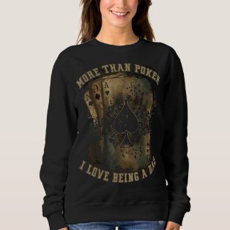 Sweatshirt Poker Dad Best Daddy Ever Casino Player Gambler Fa