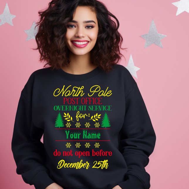 Sweatshirt Pôle Nord Livraison à votre nom (Créateur téléchargé)