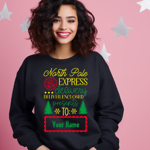 Sweatshirt Pôle Nord Livraison d'Express Enfermés Vous Présen