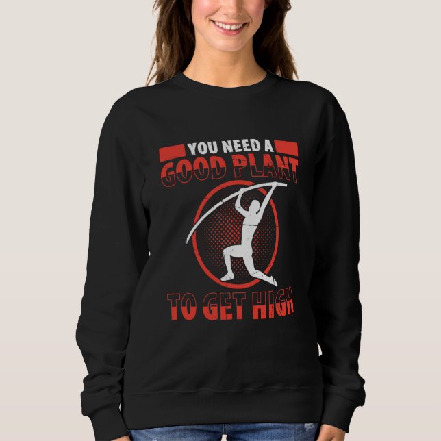 Sweatshirt Pole Vault For Athletics Bar High Jumper Track And (Devant)