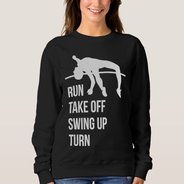Sweatshirt Pole Vault For Athletics Bar High Jumper Track And (Devant)