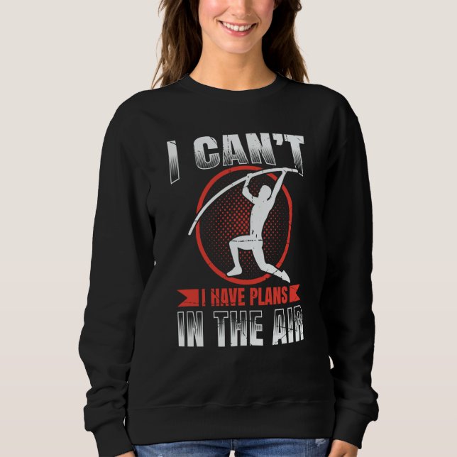 Sweatshirt Pole Vault For Athletics Bar High Jumper Track And (Devant)
