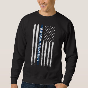 Sweatshirt Police de respect de l'honneur