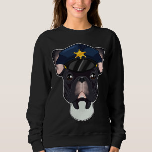 Sweatshirt Police French Bulldog Canine Handler I Police Chie