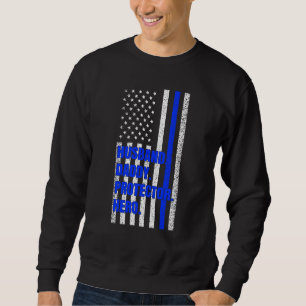 Sweatshirt Police Papa Mari papa Protecteur de papa Pères hér