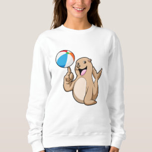Sweatshirt Polo d'eau de phoque