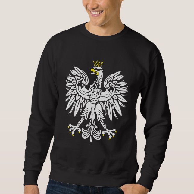 Sweatshirt Pologne Aigle national Style Pride rouge Aigle pol (Devant)