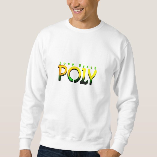 Sweatshirt poly électrique de Long Beach (Devant)