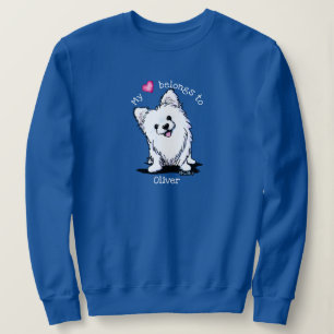 Sweatshirt Pom Mom Dames Performance Micro-Fibre Singlet