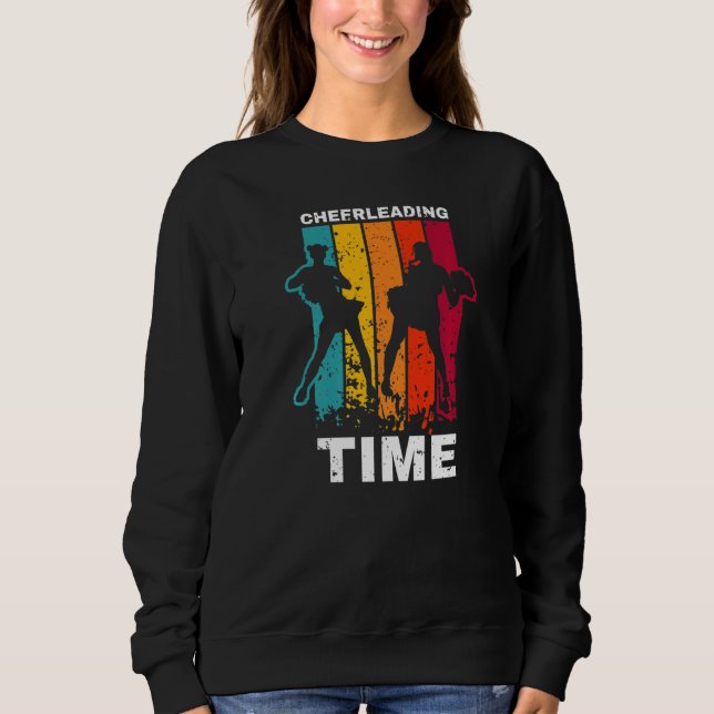 Sweatshirt Pom-pom girl horaire (Devant)