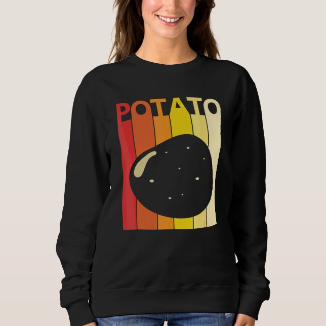 Sweatshirt Pomme de terre cuite (Devant)