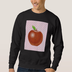 Sweatshirt Pomme Fruit Food Vegas Vitamines Fruit Apple