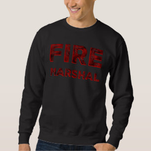 Sweatshirt Pompier Marshal Enquêteur Pompier Firefi