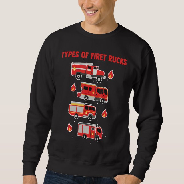 Sweatshirt Pompiers Service des pompiers Pompiers Héros (Devant)