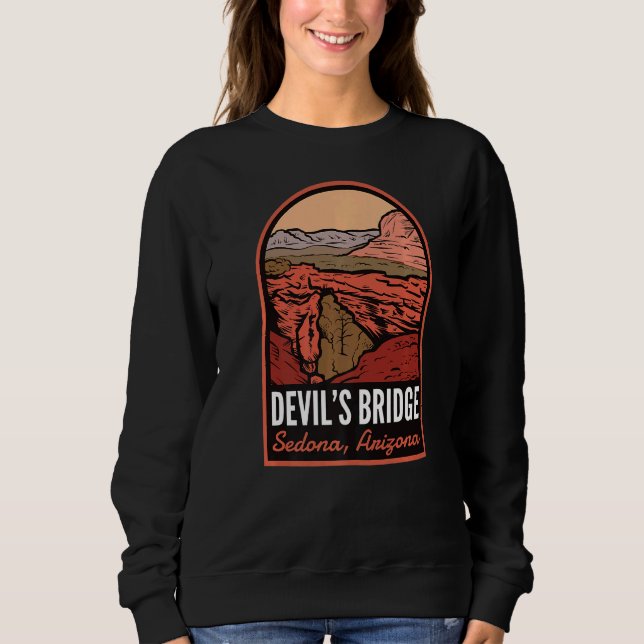Sweatshirt Pont du Diable Sedona Arizona (Devant)