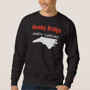 Sweatshirt Pont Hemby Caroline du Nord États-Unis d'Amérique