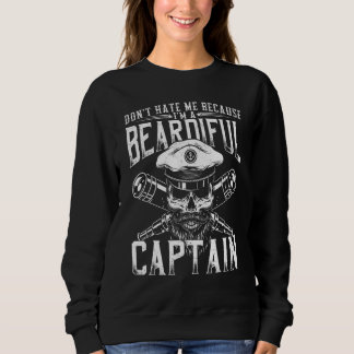 Sweatshirt Ponton Capitaine Bateau Mode de vie Bateau Bateau