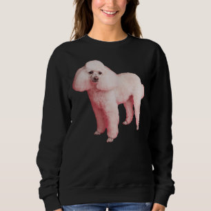 Sweatshirt Poodé Chiot Innocent Tickling Tickling Pictur Chie