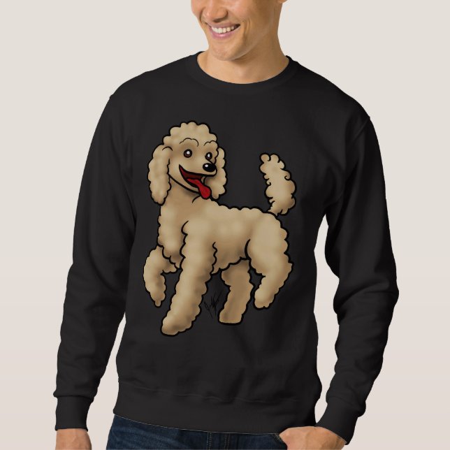 Sweatshirt Poodle Brown (Devant)