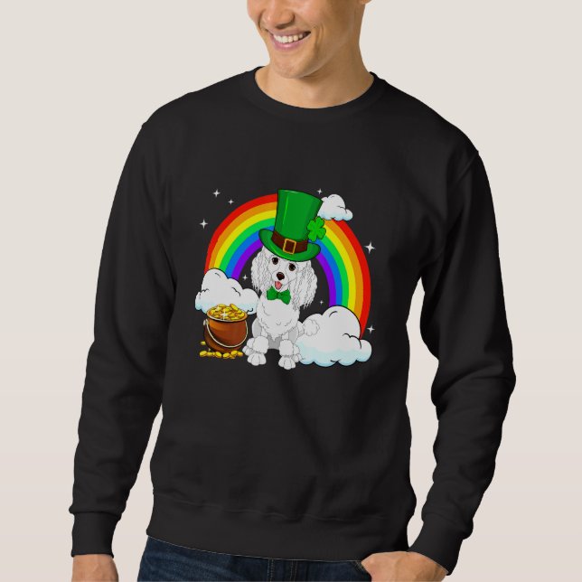 Sweatshirt Poodle Chien 1 (Devant)