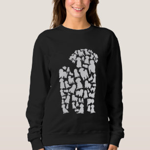 Sweatshirt Poodle Chien Maman Poodle Papa