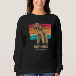 Sweatshirt Poodle Chien Vintage 4