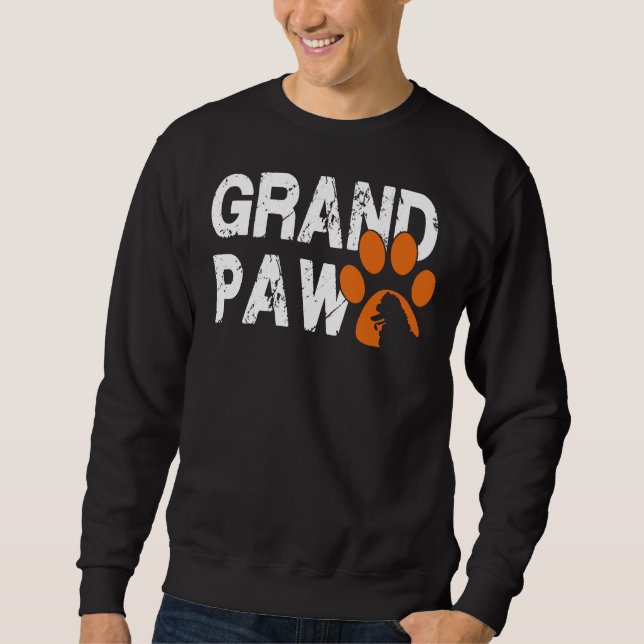 Sweatshirt Poodle Grand Paw (Devant)