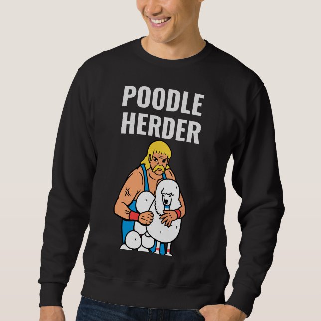 Sweatshirt Poodle Herder (Devant)