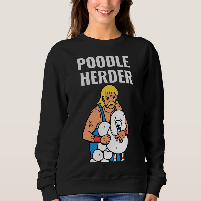 Sweatshirt Poodle Herder (Devant)